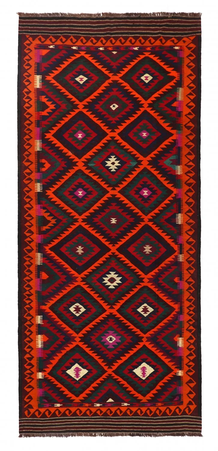 Orientalisk kelimmatta 379 x 173 cm
