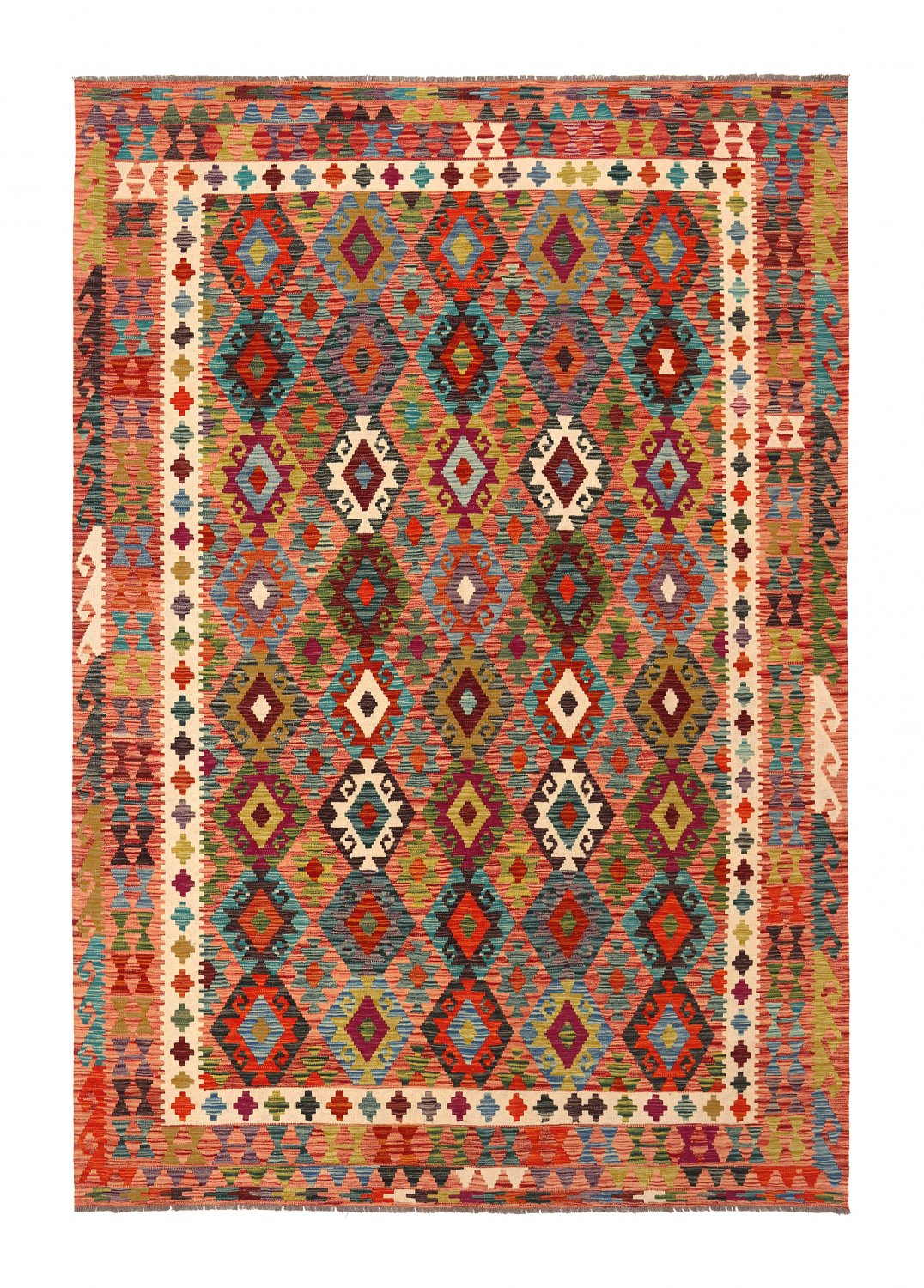 Orientalisk kelimmatta 298 x 204 cm (Storlek: 298 x 204 cm)