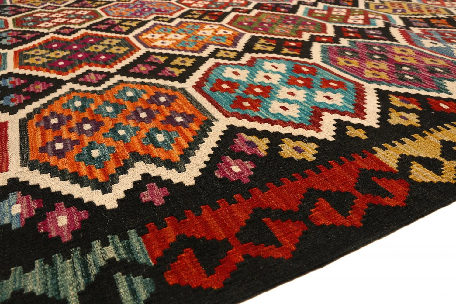 Orientalisk kelimmatta 297 198 cm