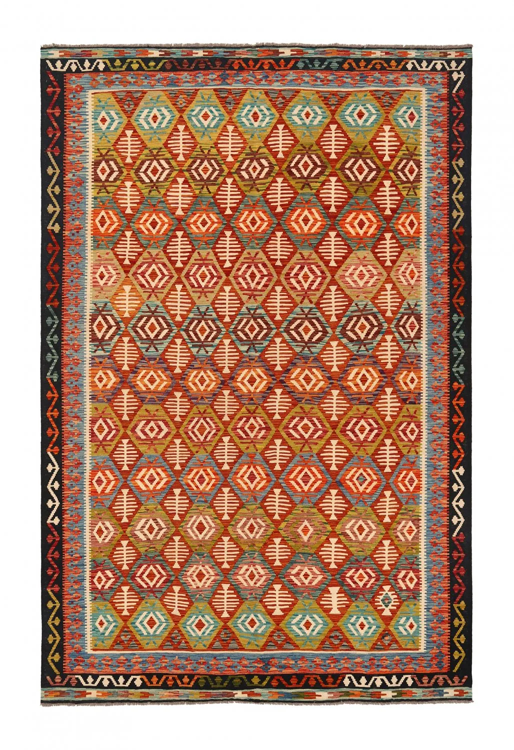 Orientalisk kelimmatta 305 x 202 cm