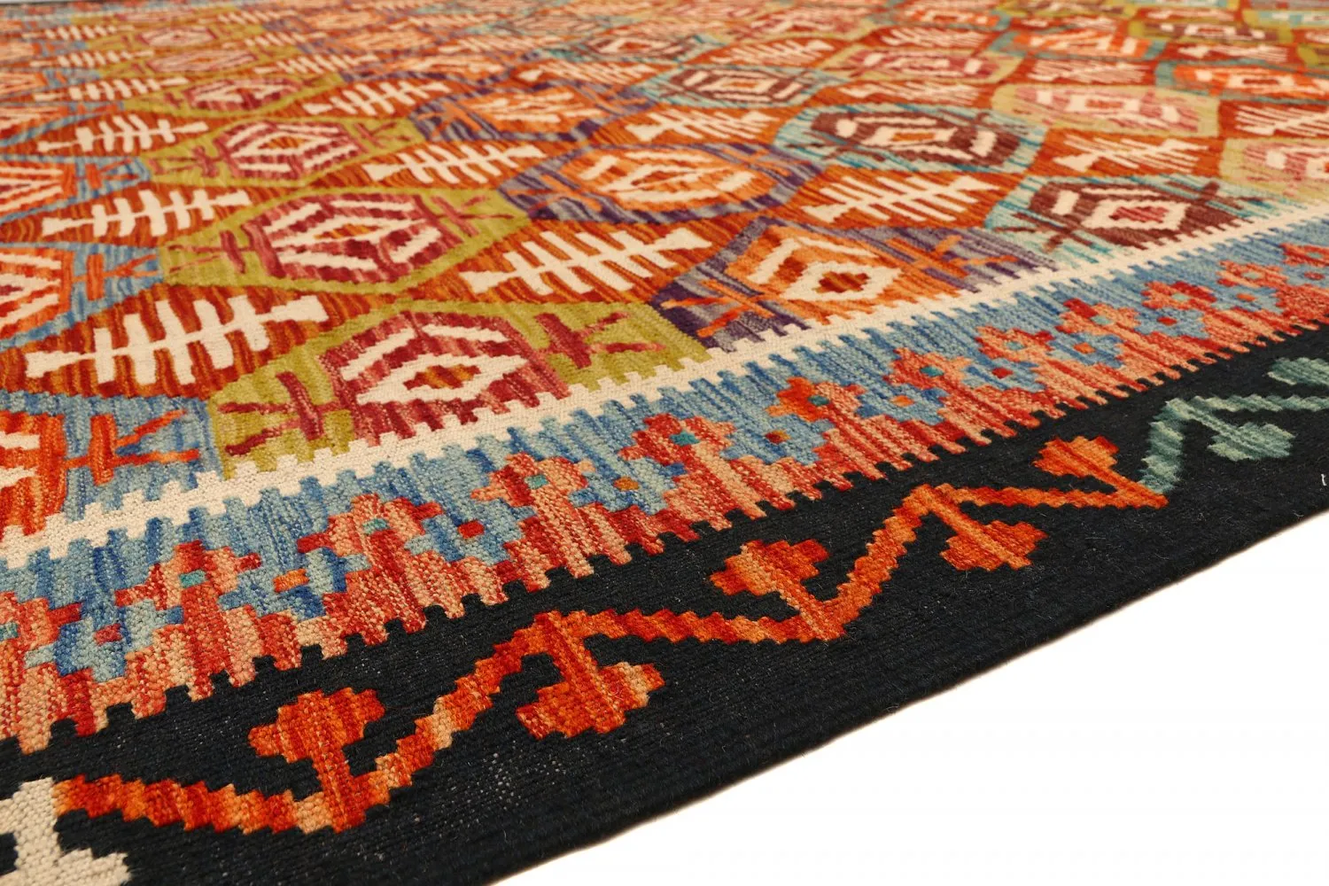 Orientalisk kelimmatta 305 x 202 cm