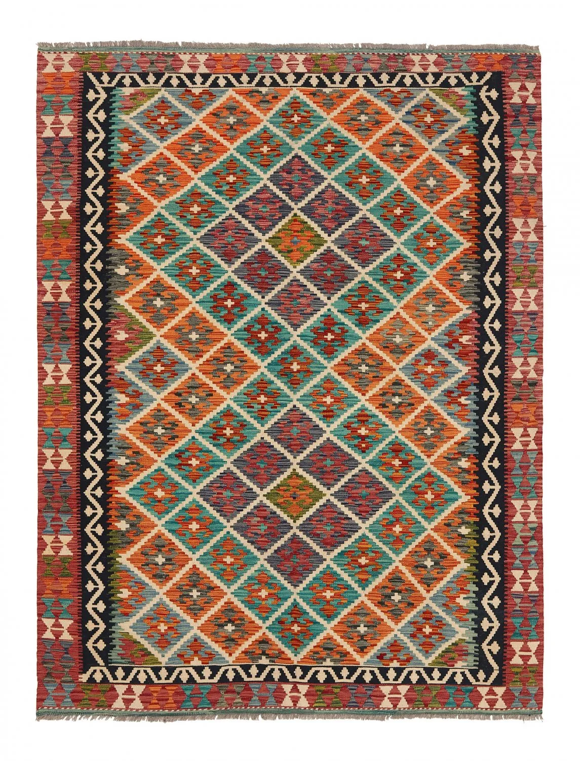 Orientalisk kelimmatta 242 x 181 cm