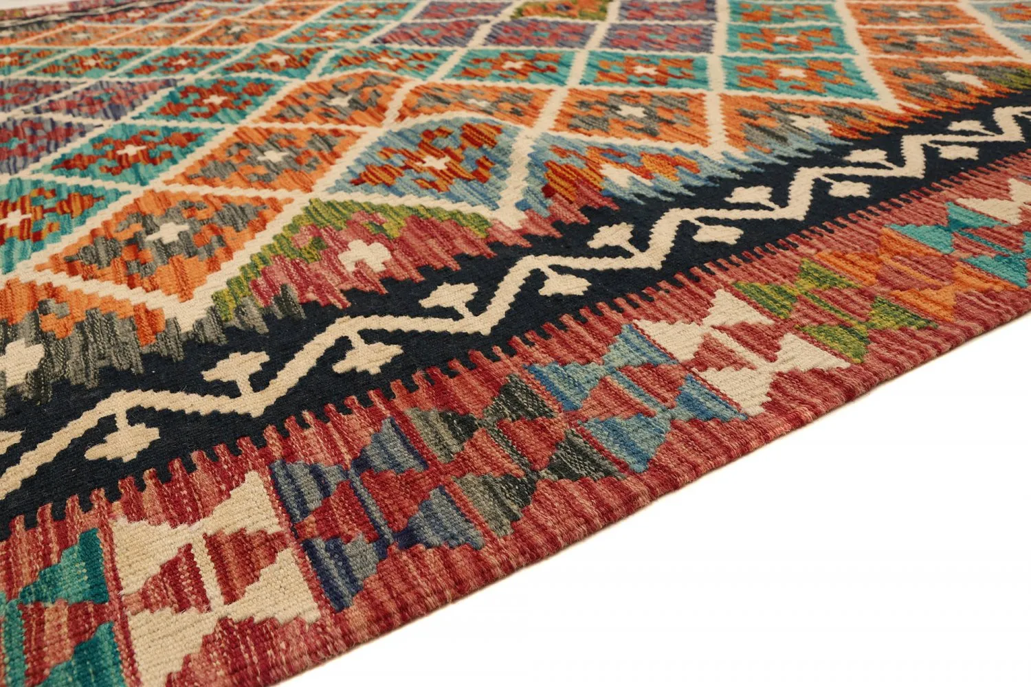 Orientalisk kelimmatta 242 x 181 cm