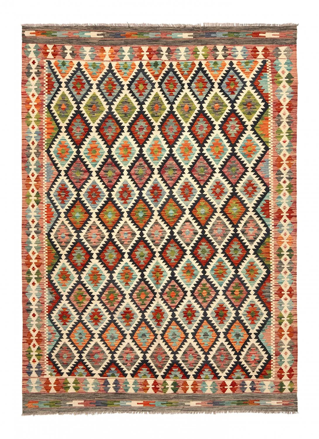 Orientalisk kelimmatta 236 x 175 cm