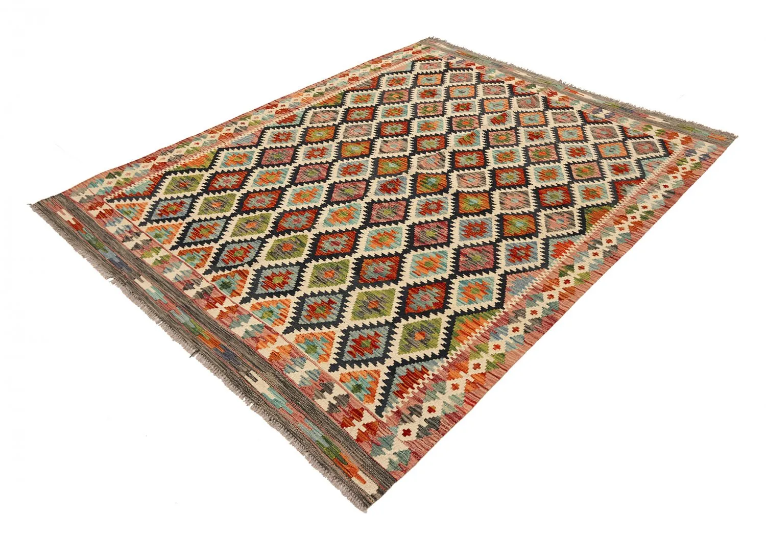 Orientalisk kelimmatta 236 x 175 cm