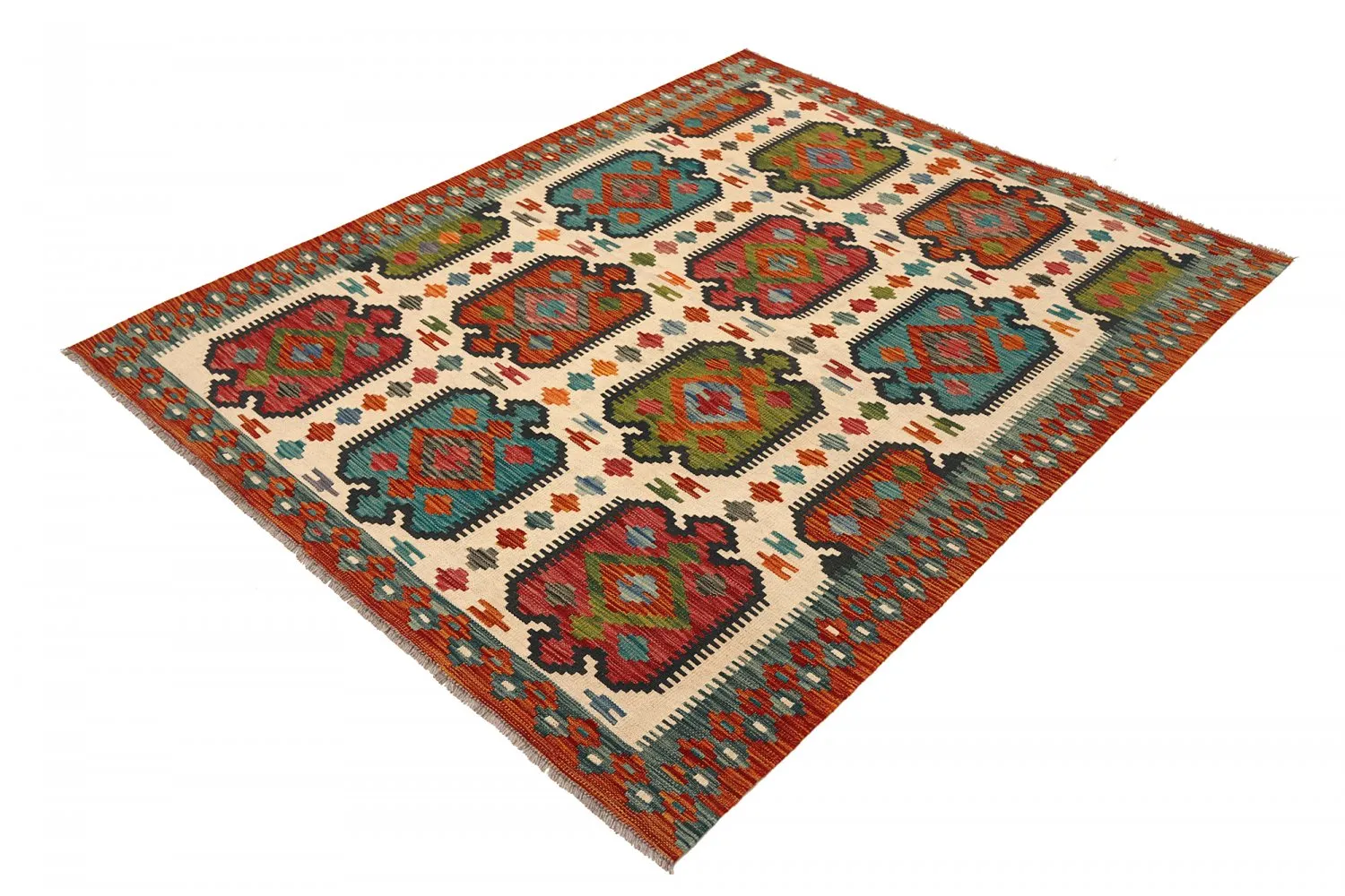 Orientalisk kelimmatta 191 x 155 cm