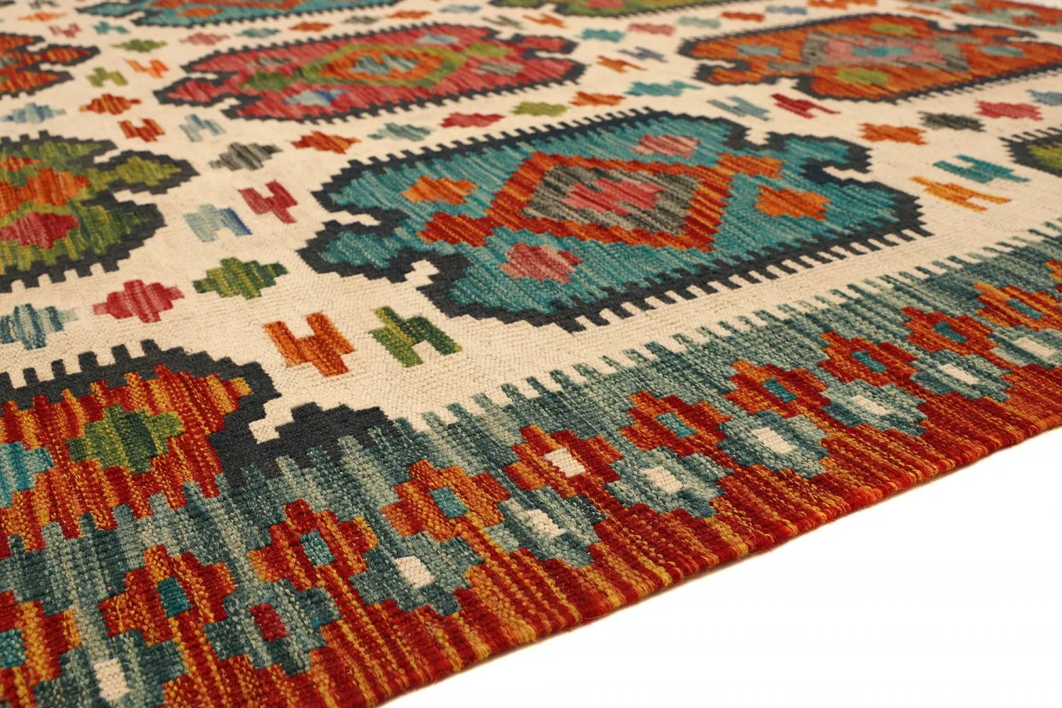 Orientalisk kelimmatta 191 x 155 cm