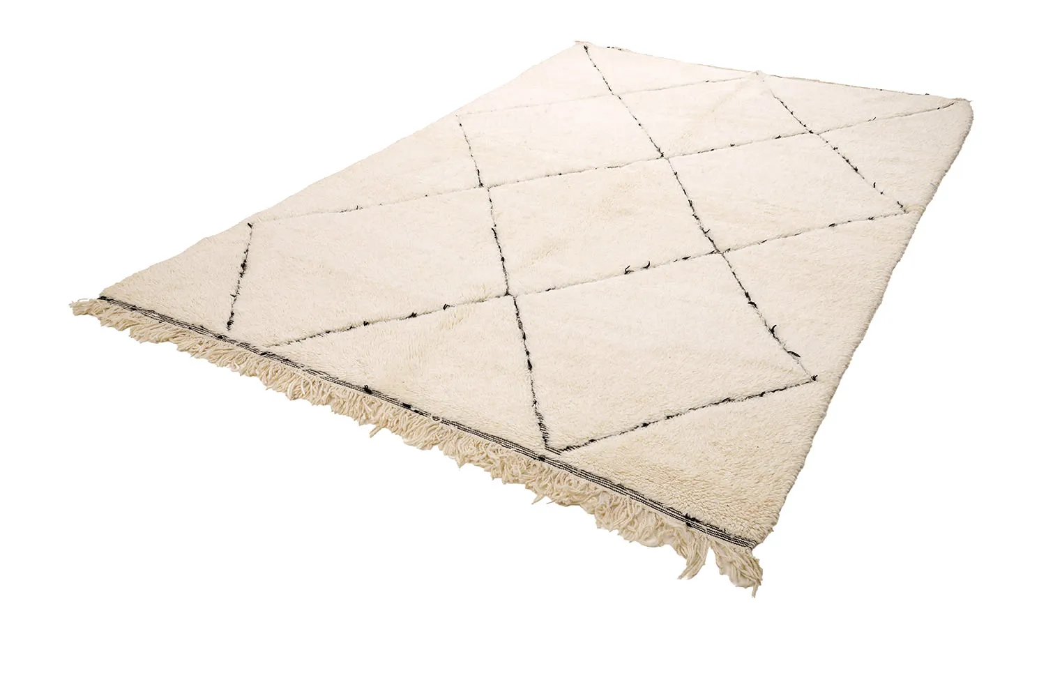 Kelimmatta Marockansk Beni Ourain 195 x 305 cm