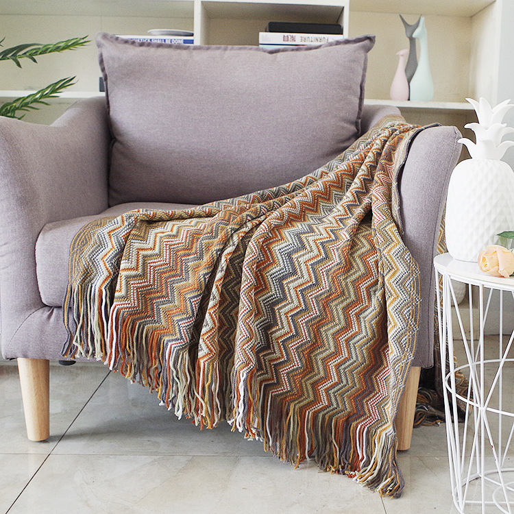 Filtar - Milano (beige/multi) (Storlek: 130 x 170 cm)