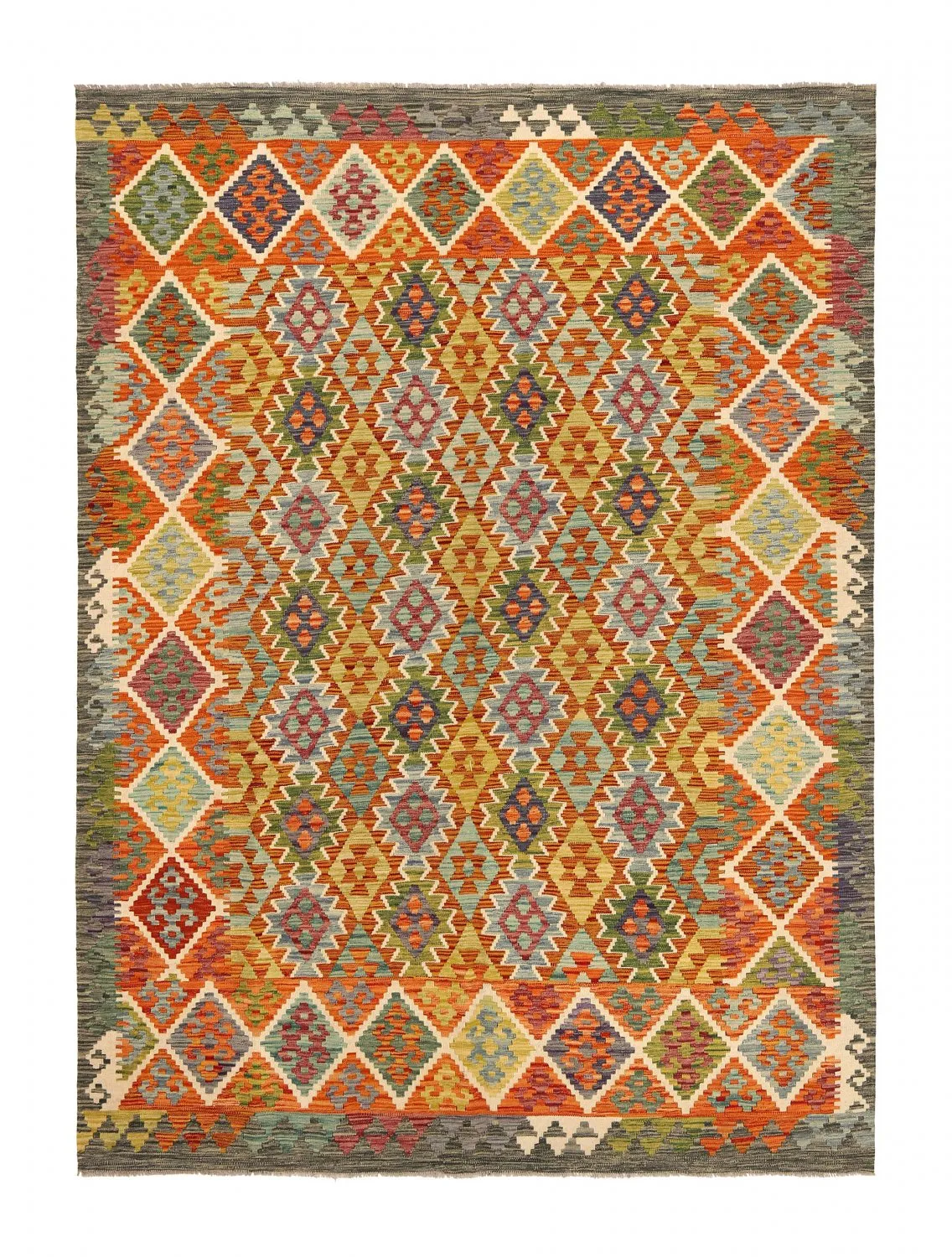 Orientalisk kelimmatta 284 x 209 cm
