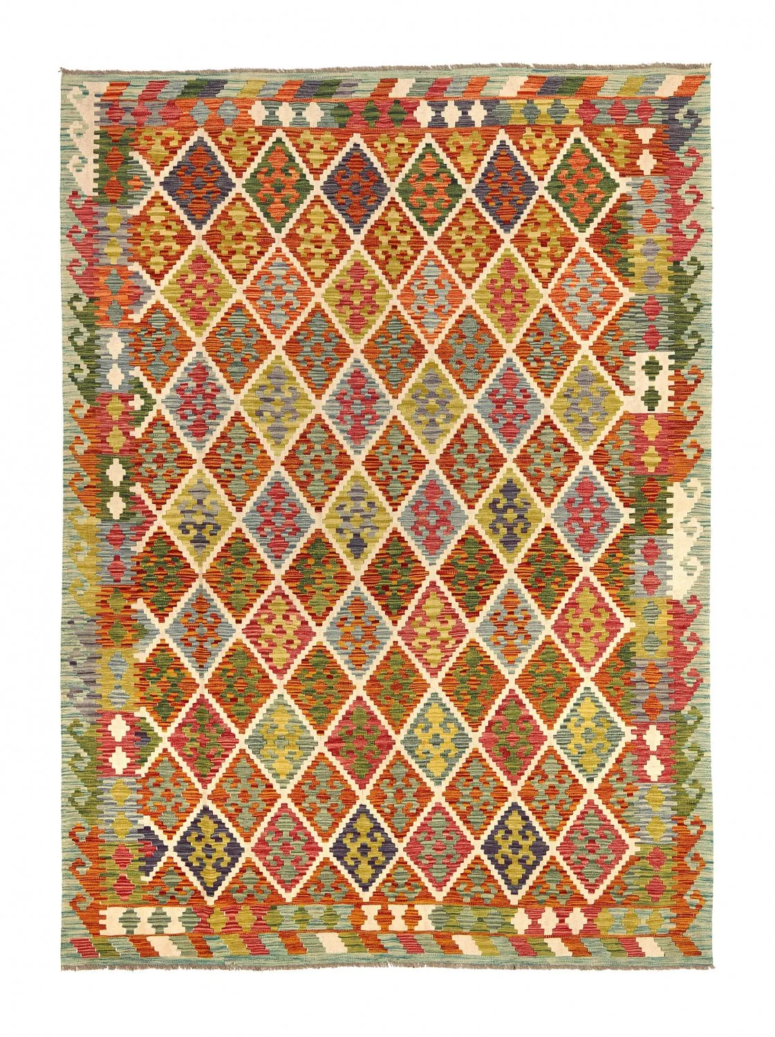 Orientalisk kelimmatta 291 x 210 cm