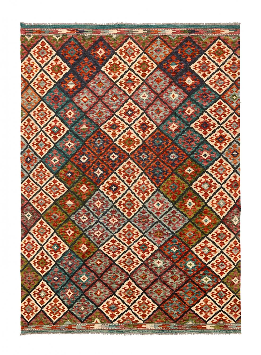 Orientalisk kelimmatta 292 x 209 cm