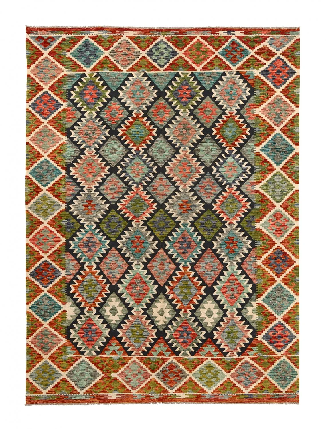 Orientalisk kelimmatta 284 x 207 cm
