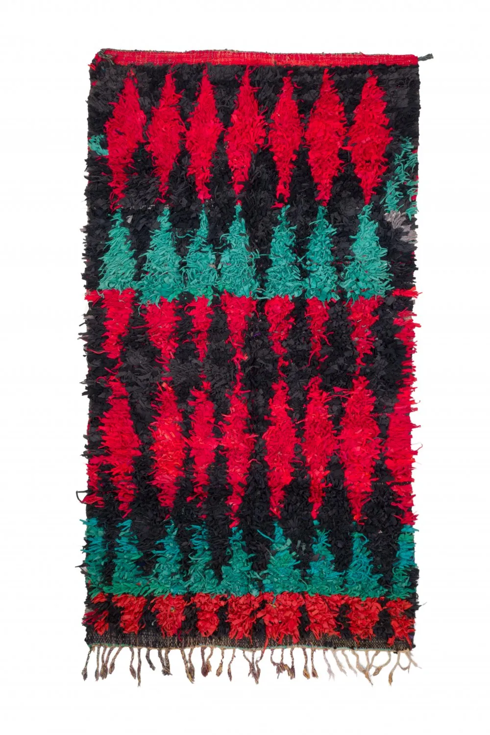 Marockansk Boucherouite-matta 285 x 160 cm