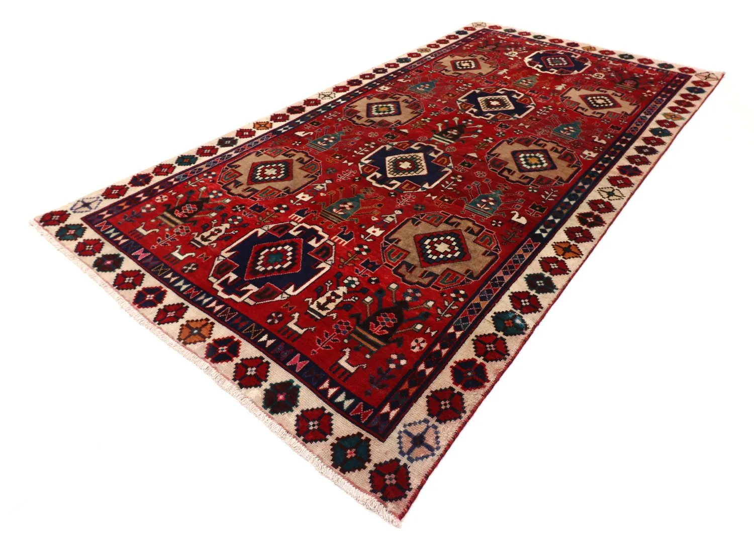 Orientalisk matta Hamedan 280 x 146 cm
