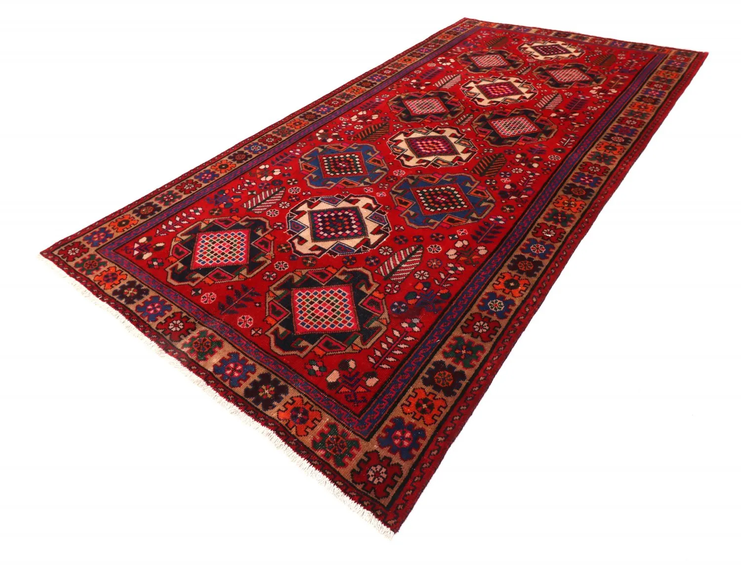 Orientalisk matta Hamedan 289 x 145 cm