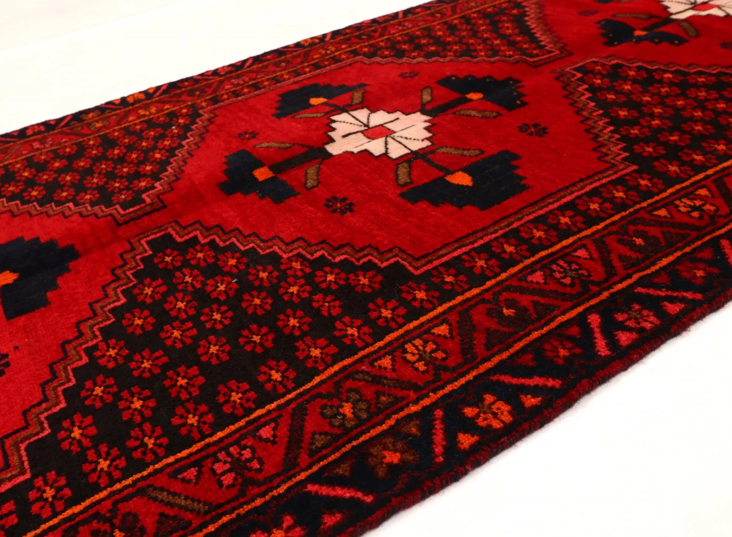 Orientalisk matta Hamedan 291 x 101 cm