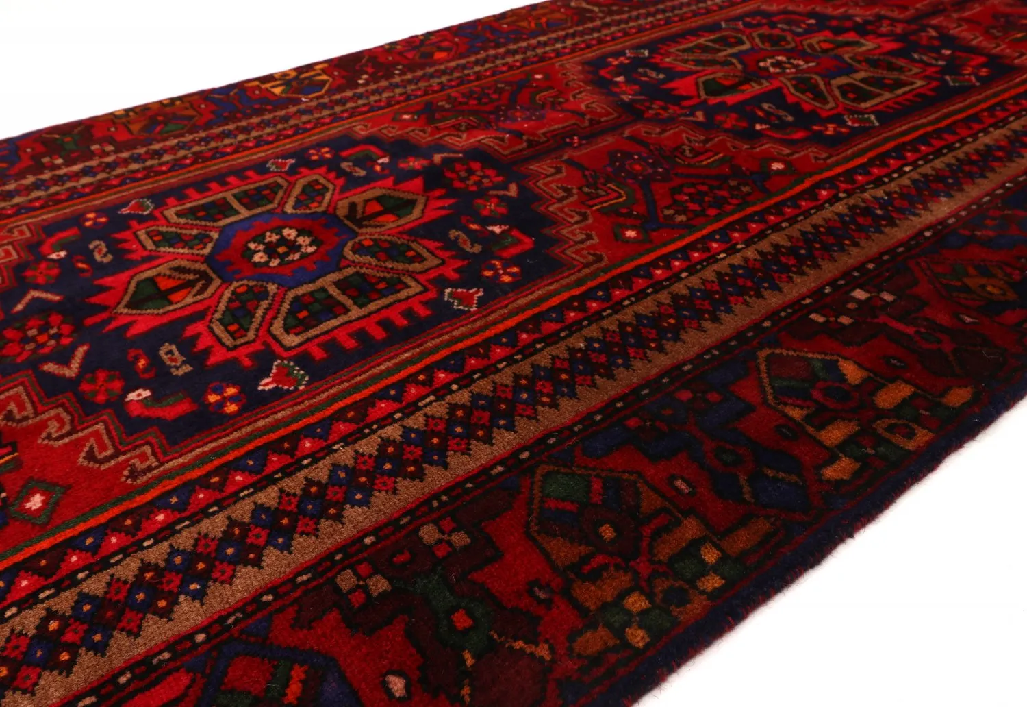 Orientalisk matta Hamedan 301 x 113 cm