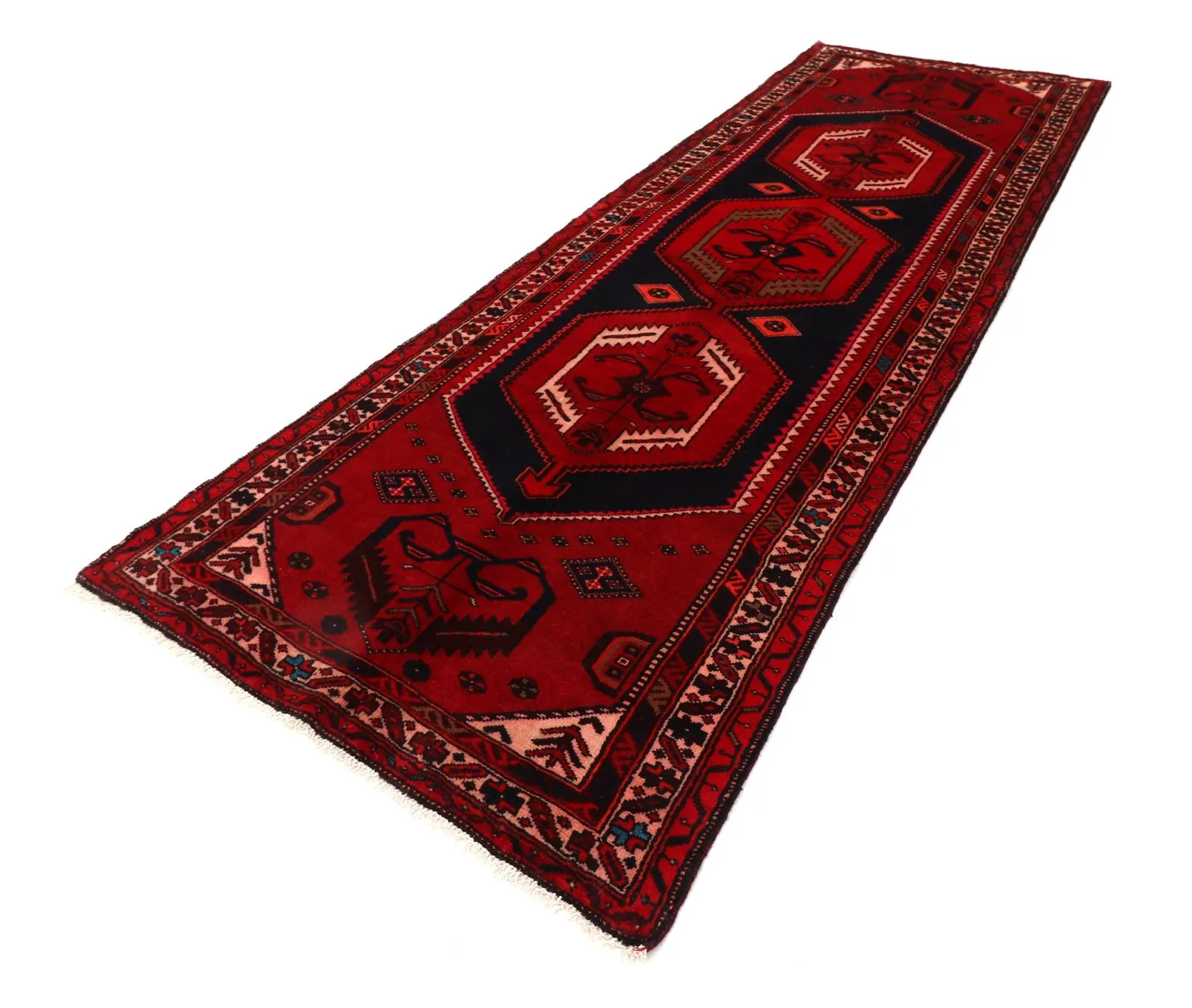 Orientalisk matta Hamedan 293 x 102 cm