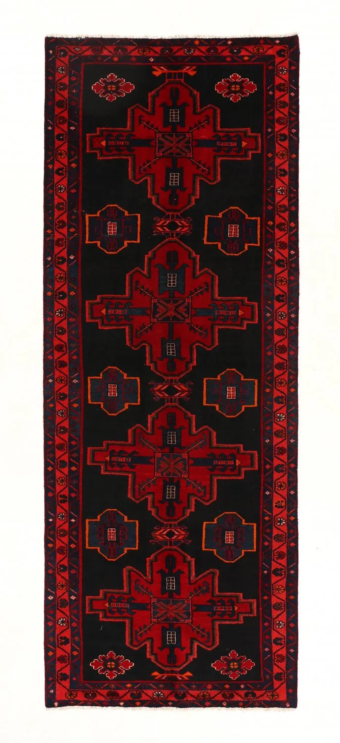 Orientalisk matta Hamedan 296 x 110 cm