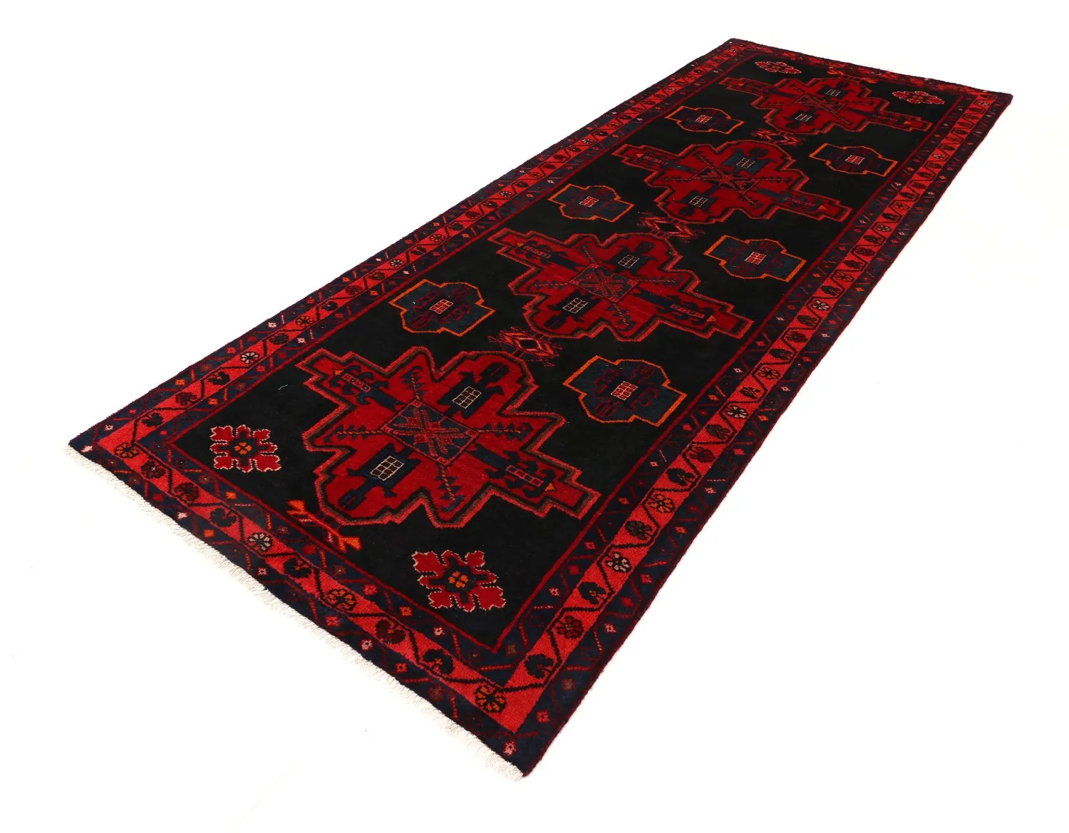 Orientalisk matta Hamedan 296 x 110 cm