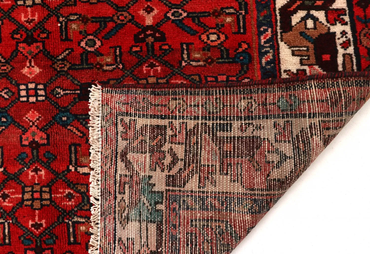 Orientalisk matta Hamedan 311 x 109 cm
