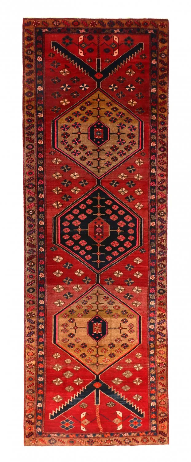 Orientalisk matta Hamedan 392 x 129 cm