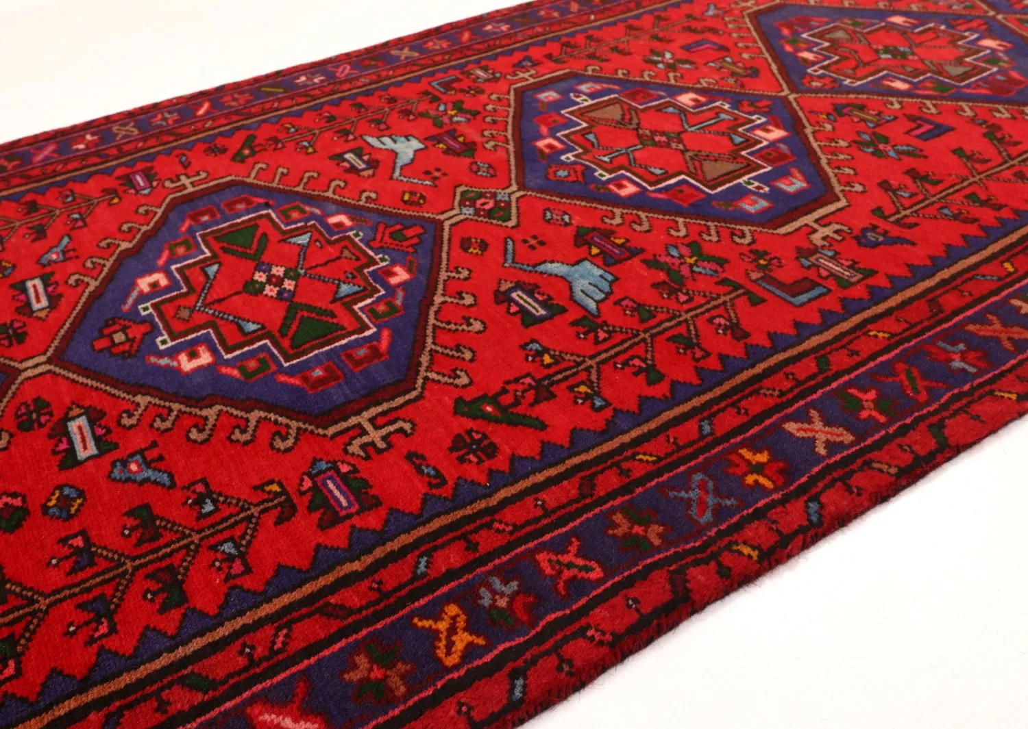 Orientalisk matta Hamedan 292 x 101 cm
