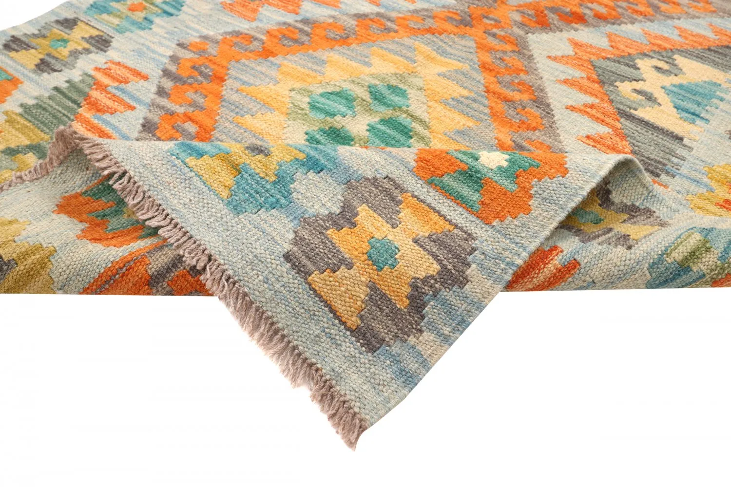 Orientalisk kelimmatta 248 x 80 cm
