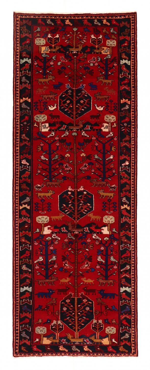 Orientalisk matta Hamedan 297 x 108 cm