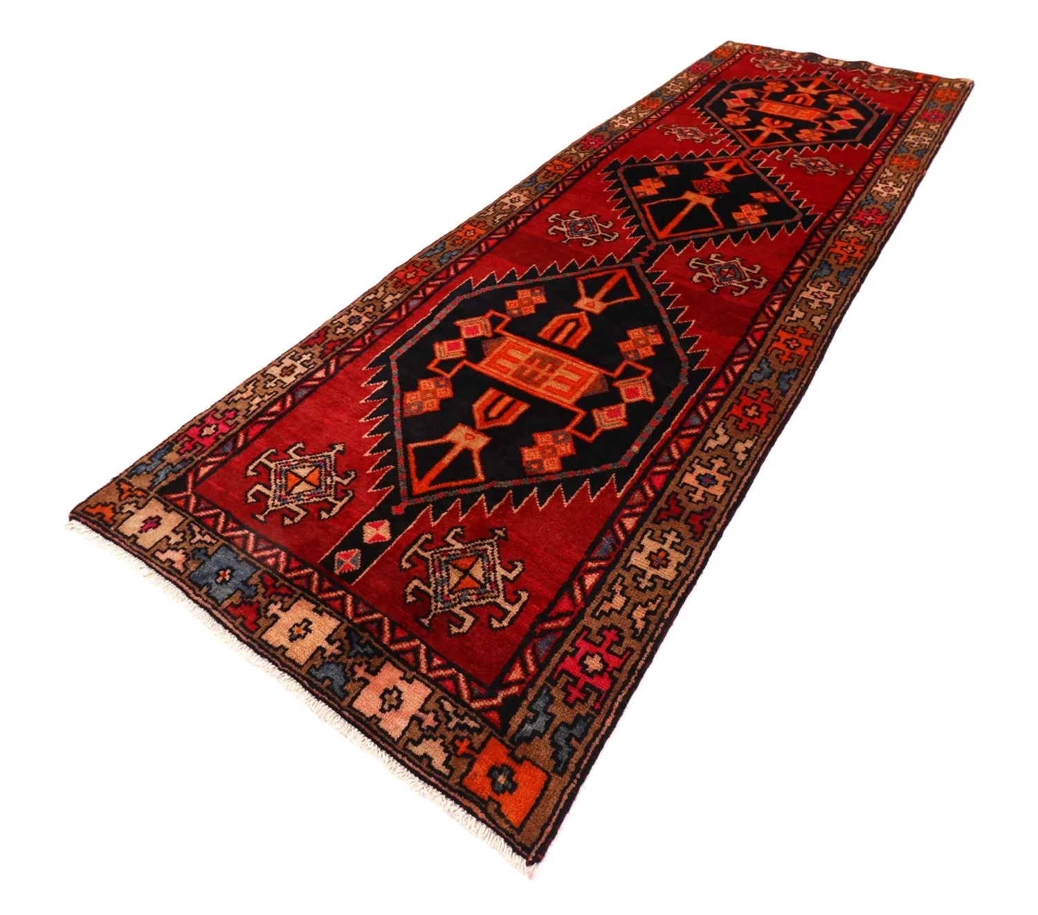 Orientalisk matta Hamedan 297 x 101 cm