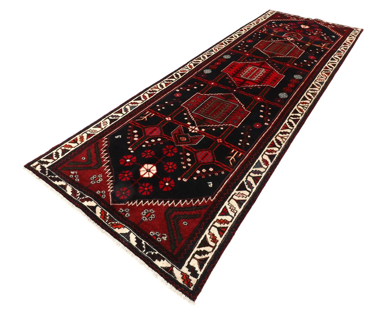 Orientalisk matta Hamedan 299 x 110 cm
