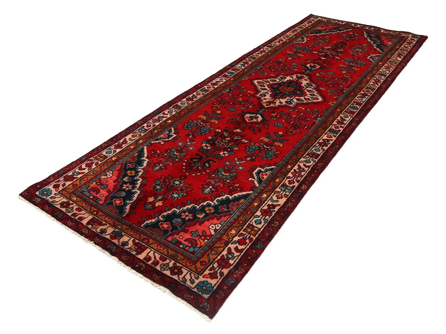 Orientalisk matta Hamedan 309 x 103 cm