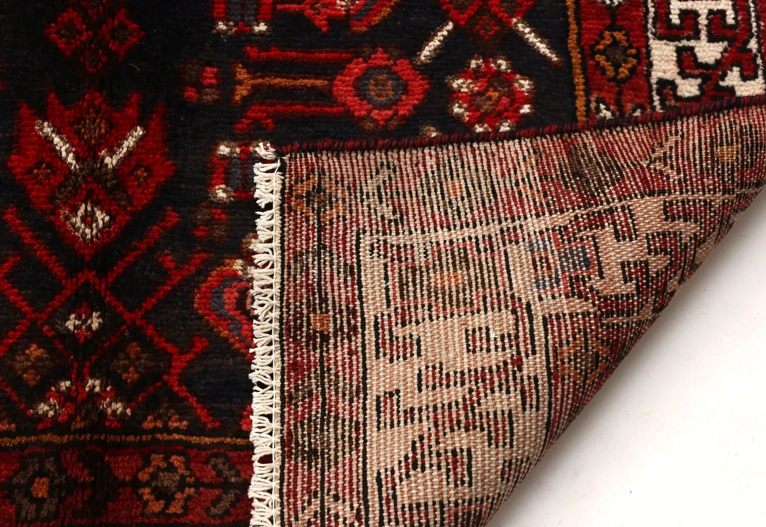 Orientalisk matta Hamedan 277 x 105 cm