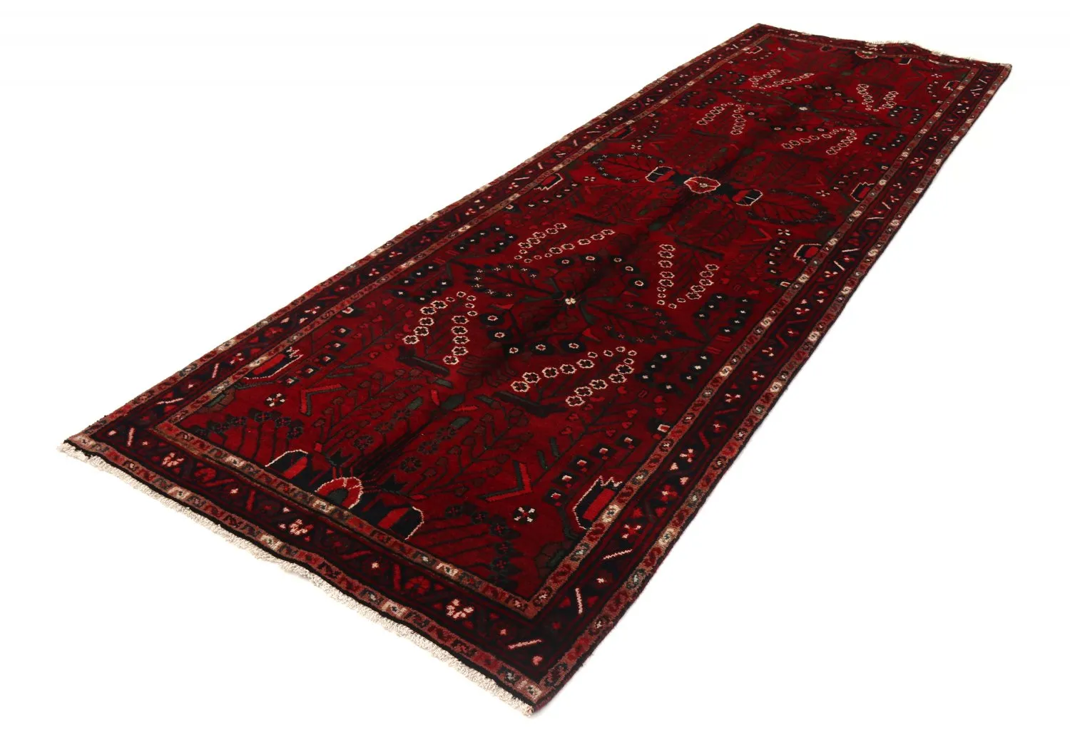 Orientalisk matta Hamedan 309 x 103 cm