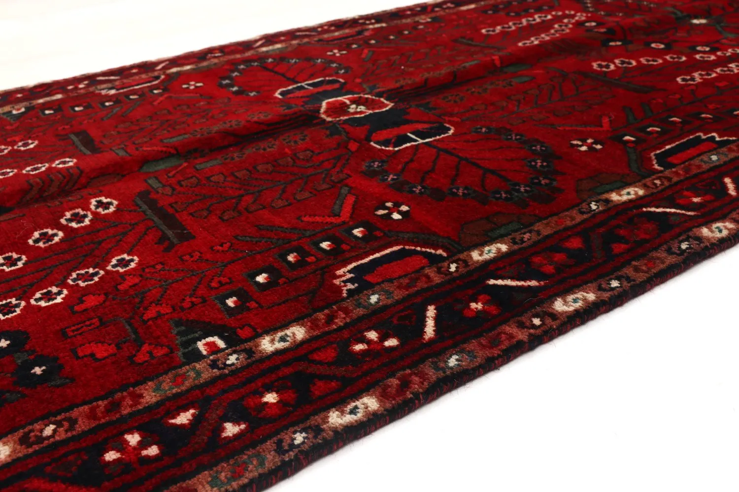 Orientalisk matta Hamedan 309 x 103 cm