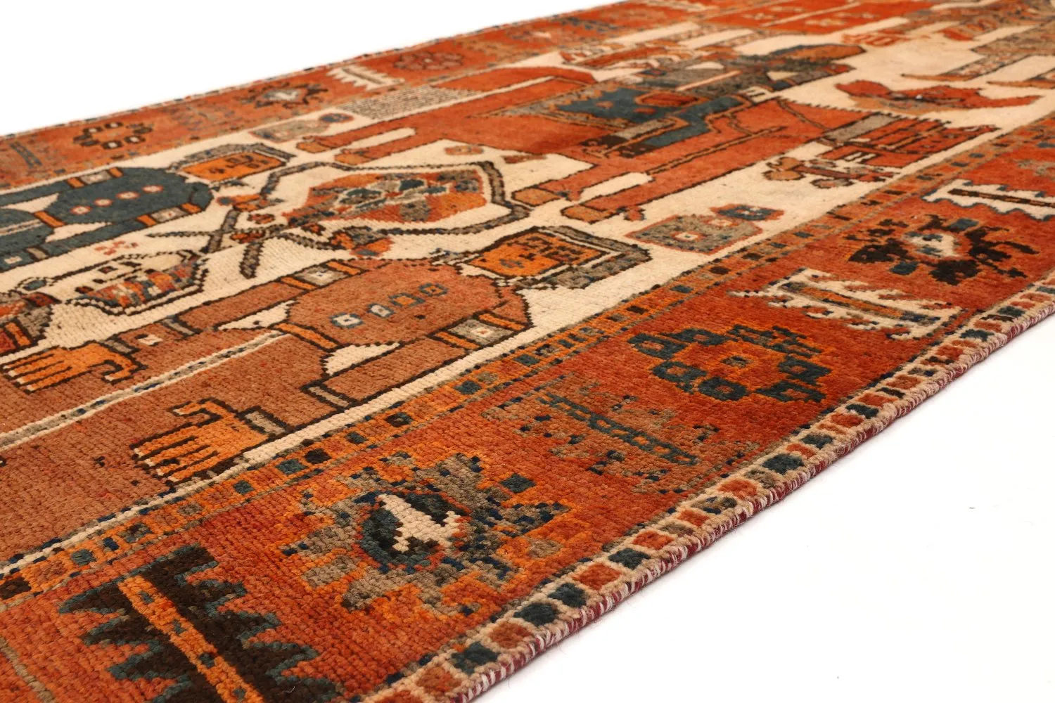 Orientalisk matta Hamedan 405 x 138 cm