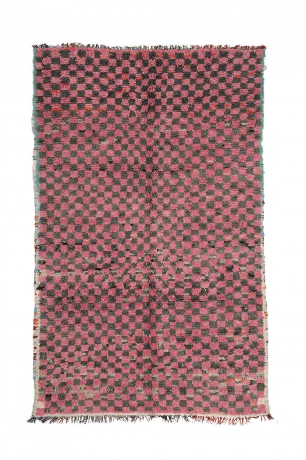 Marockansk Boucherouite-matta 230 x 140 cm