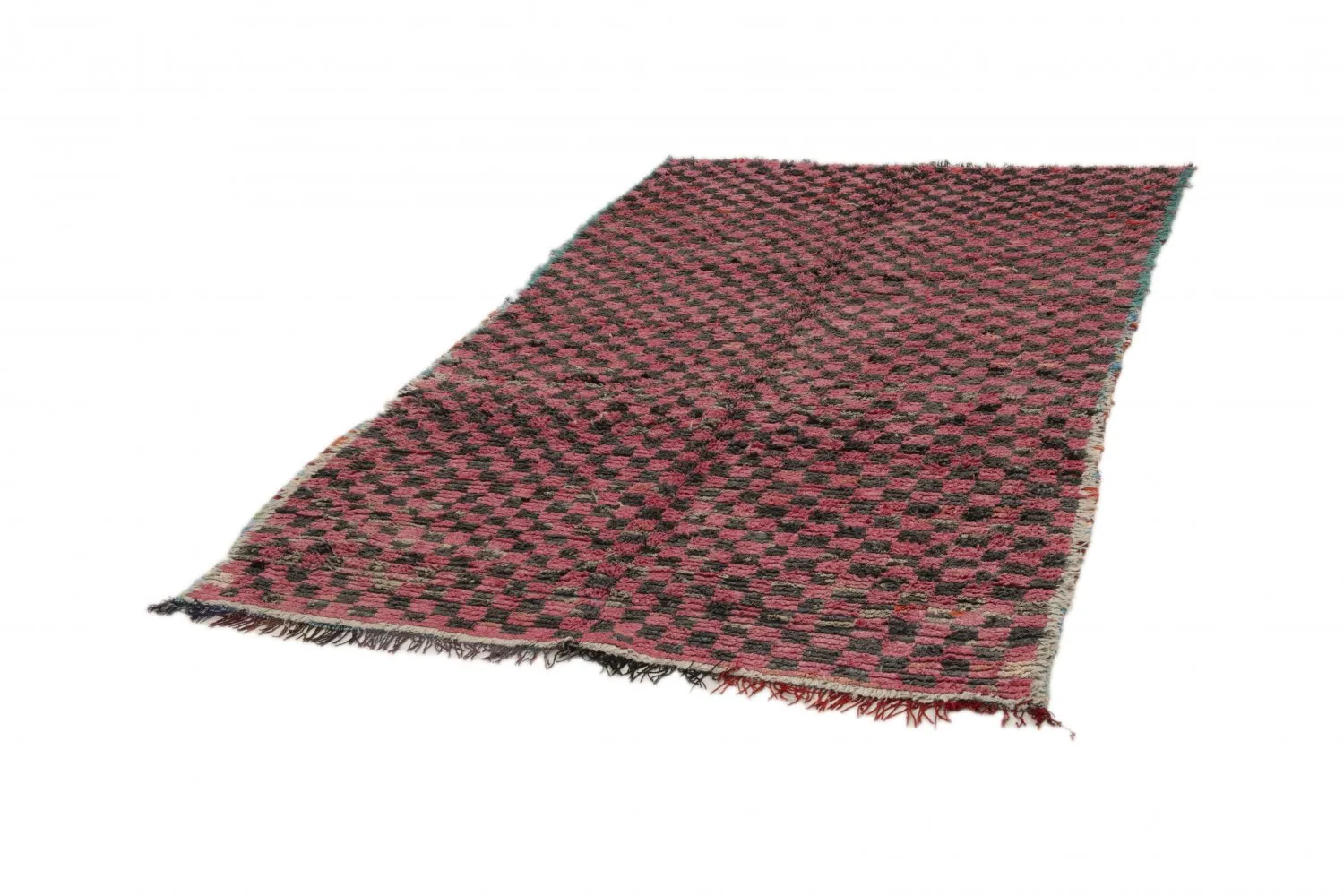 Marockansk Boucherouite-matta 230 x 140 cm
