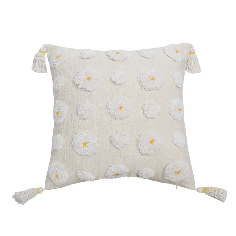 Kuddfodral - Boho Flower (gul)