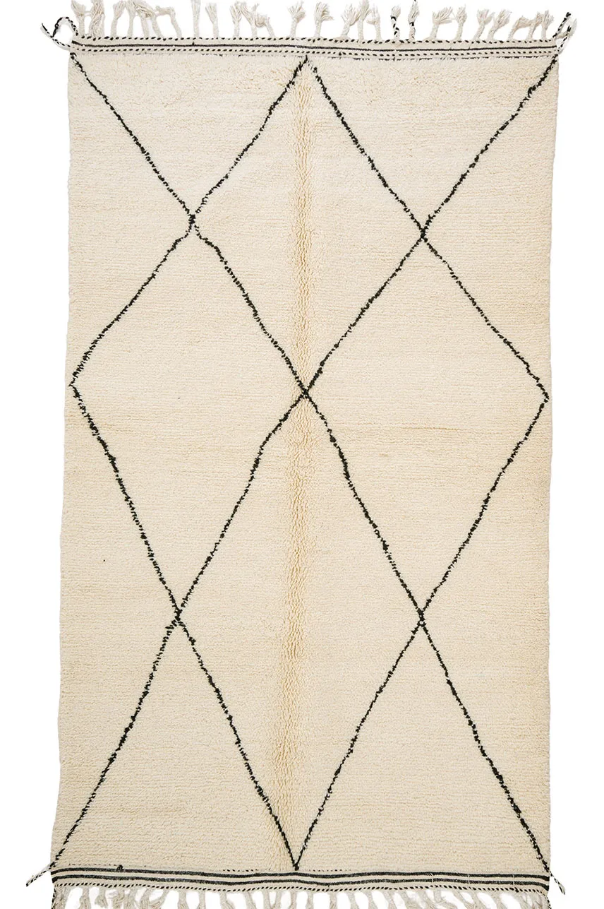 Kelimmatta Marockansk Beni Ourain 155 x 270 cm