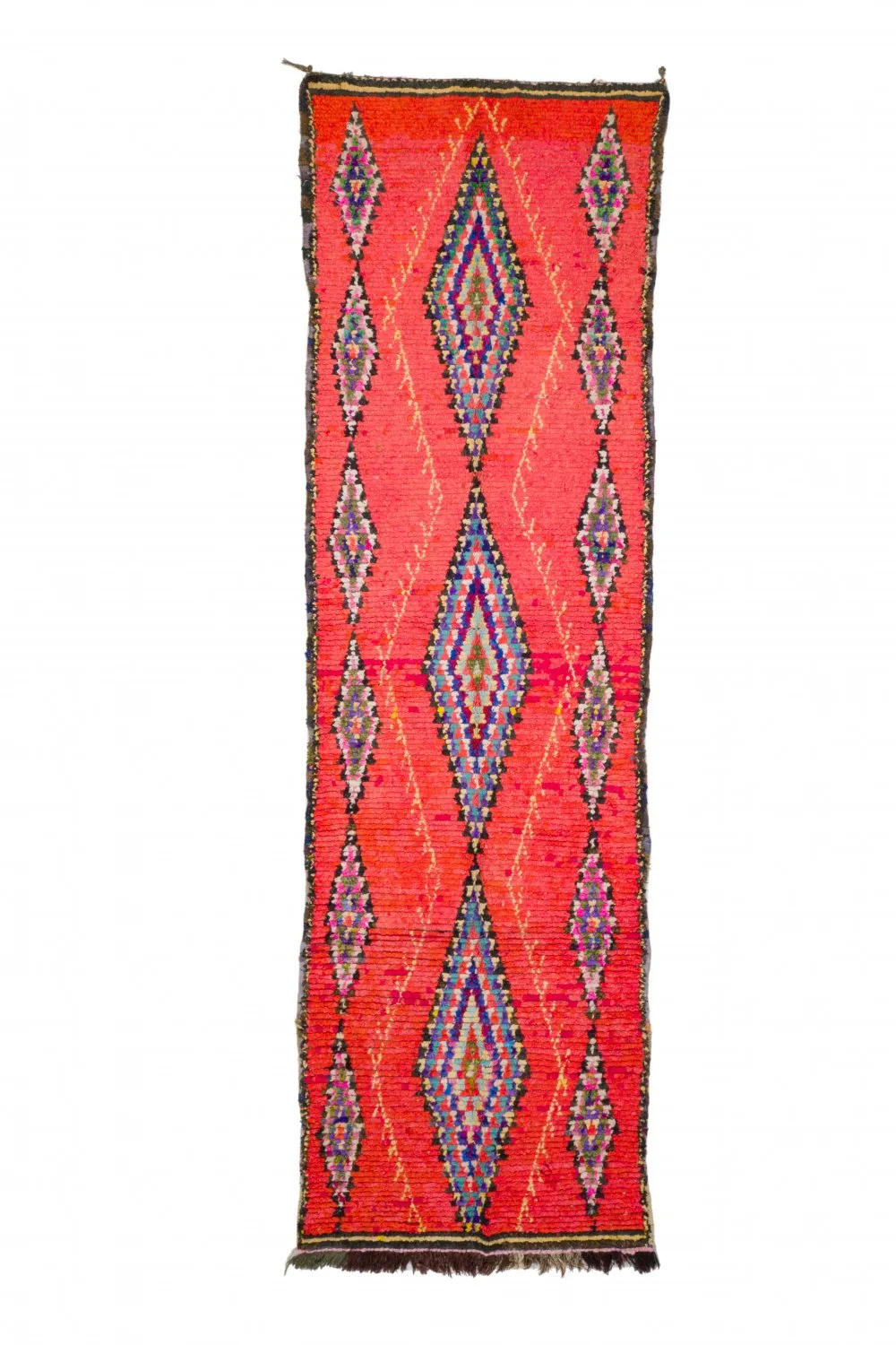 Marockansk Boucherouite-matta 360 x 170 cm