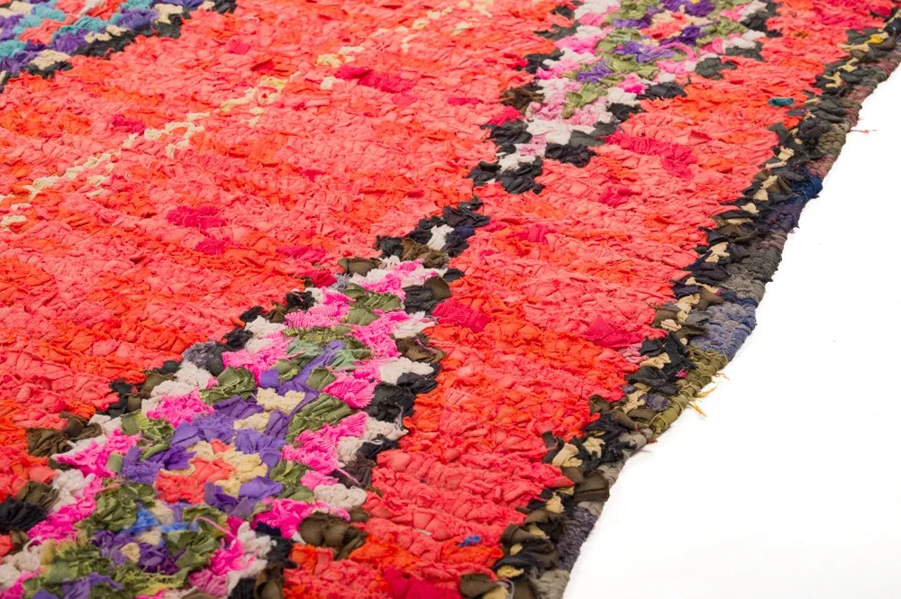 Marockansk Boucherouite-matta 360 x 170 cm