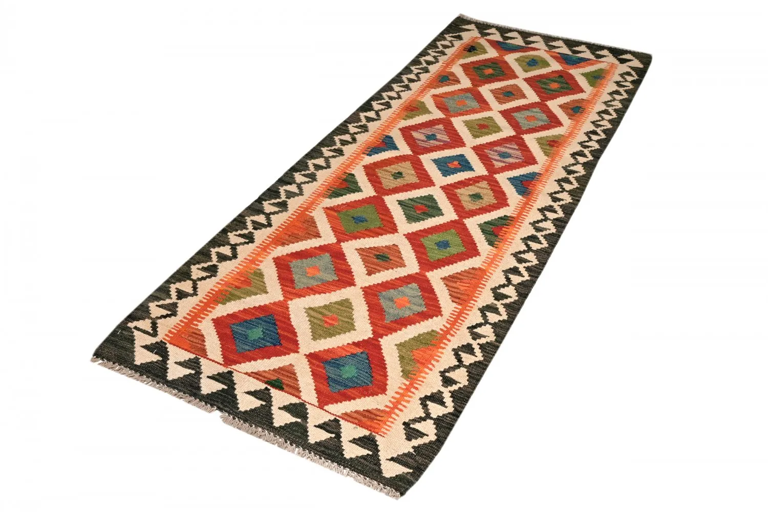 Orientalisk kelimmatta 199 x 74 cm