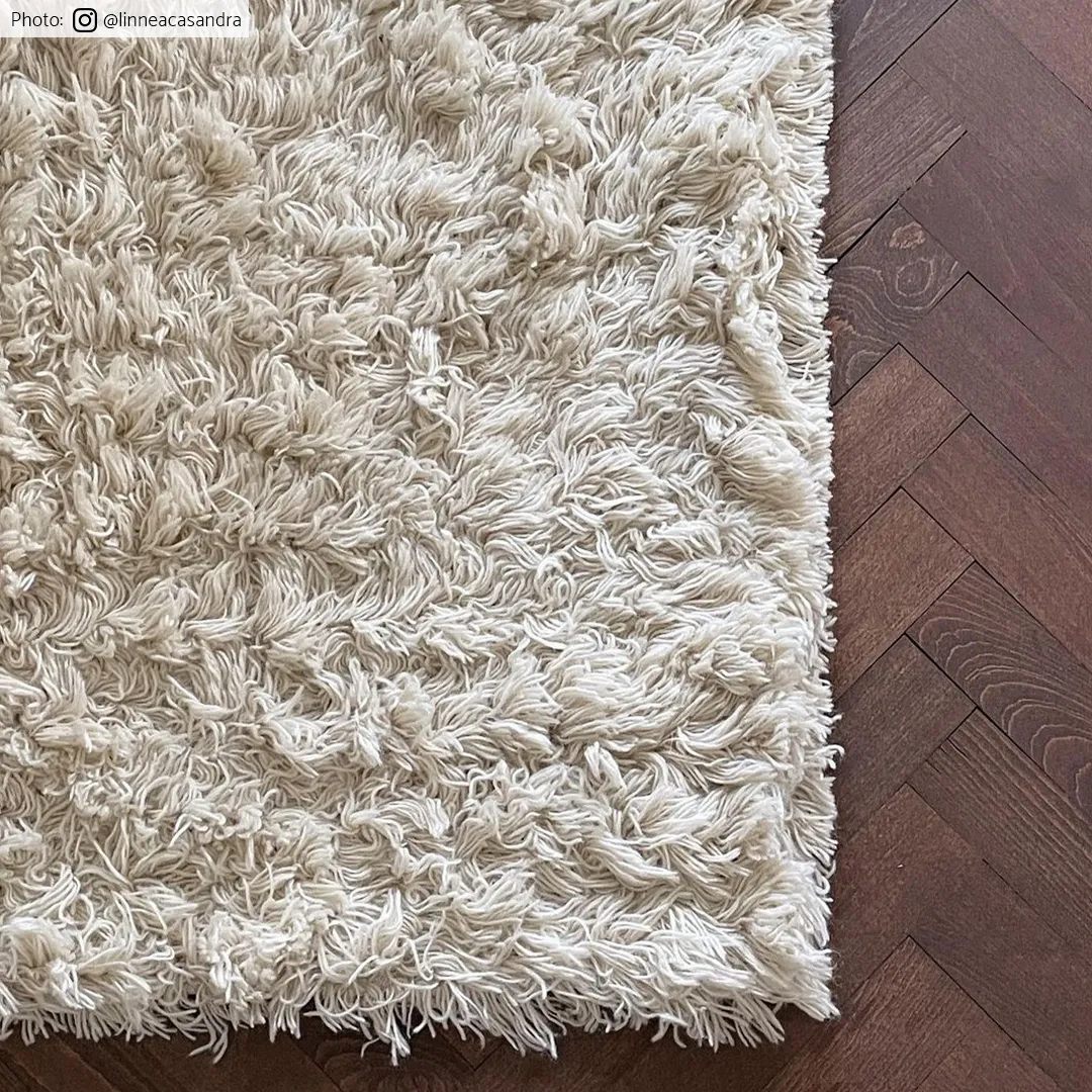 Ullmatta - Aliste Wool Shaggy (alabaster gleam)