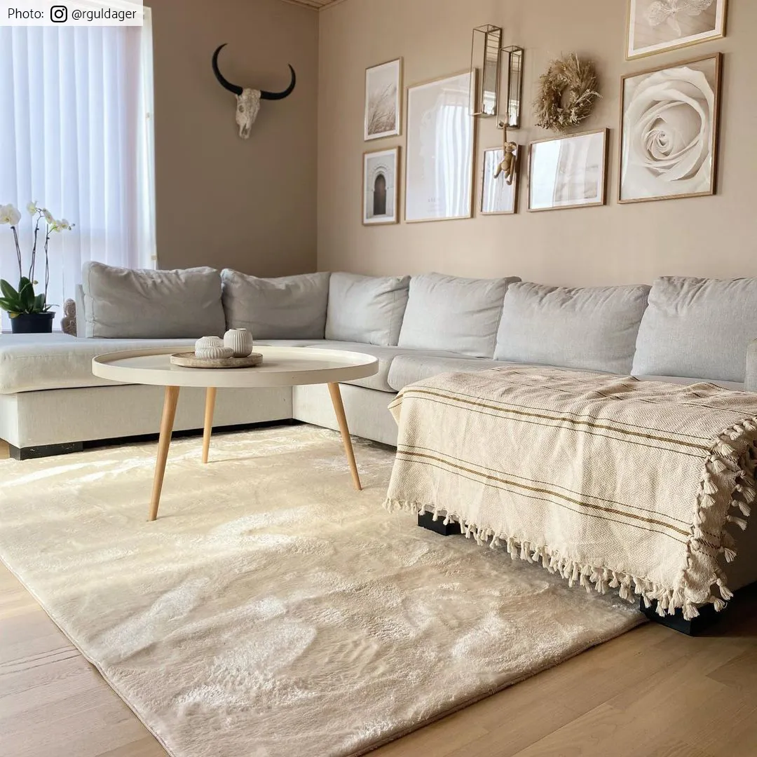 Ryamattor - Aranga Super Soft Fur (beige)