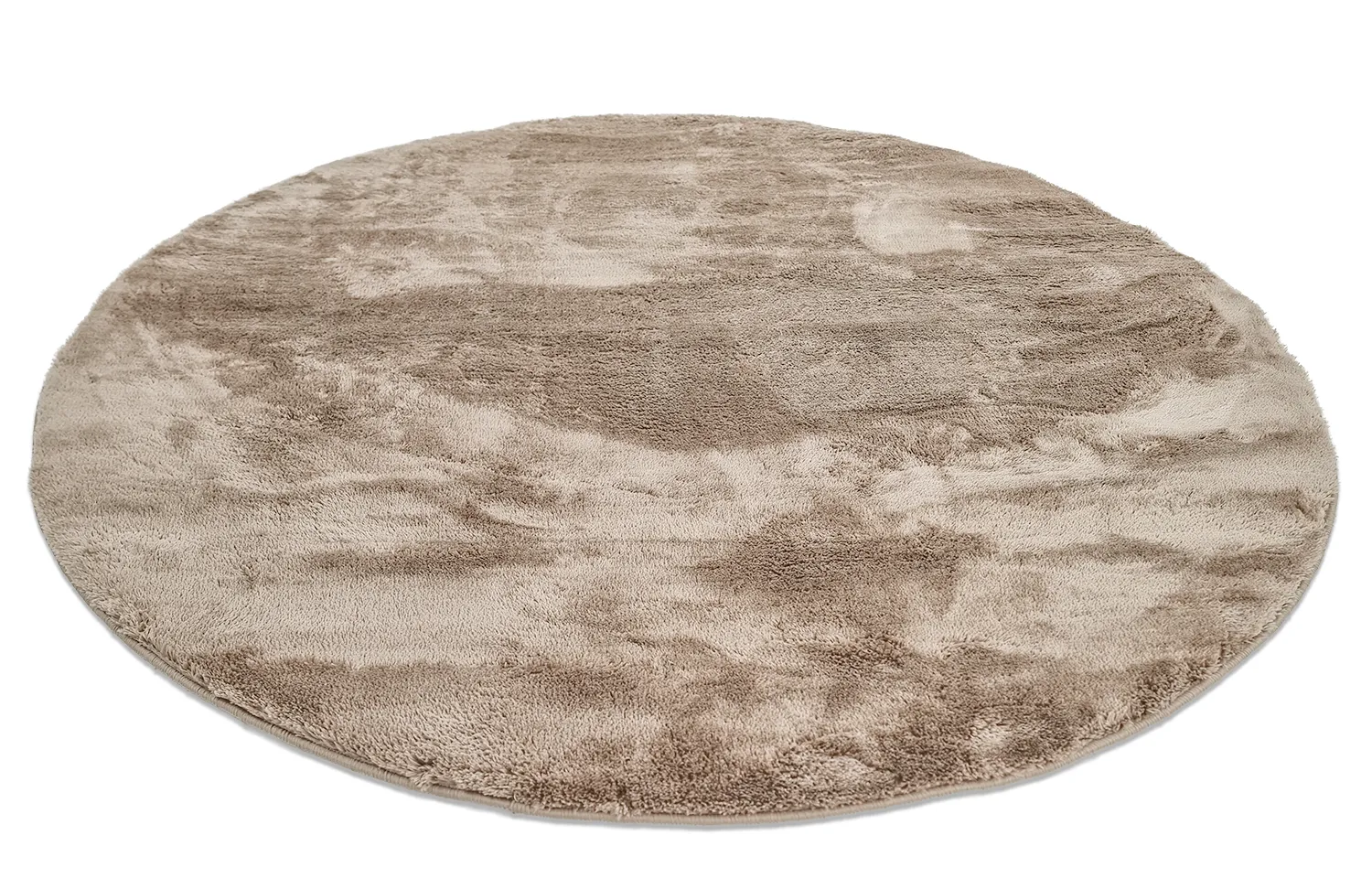 Runda mattor - Aranga Super Soft Fur (brun)