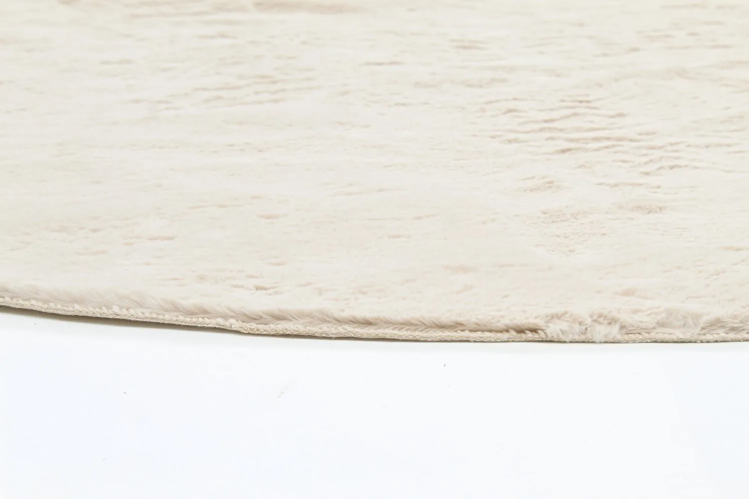 Runda mattor - Aranga Super Soft Fur (beige)