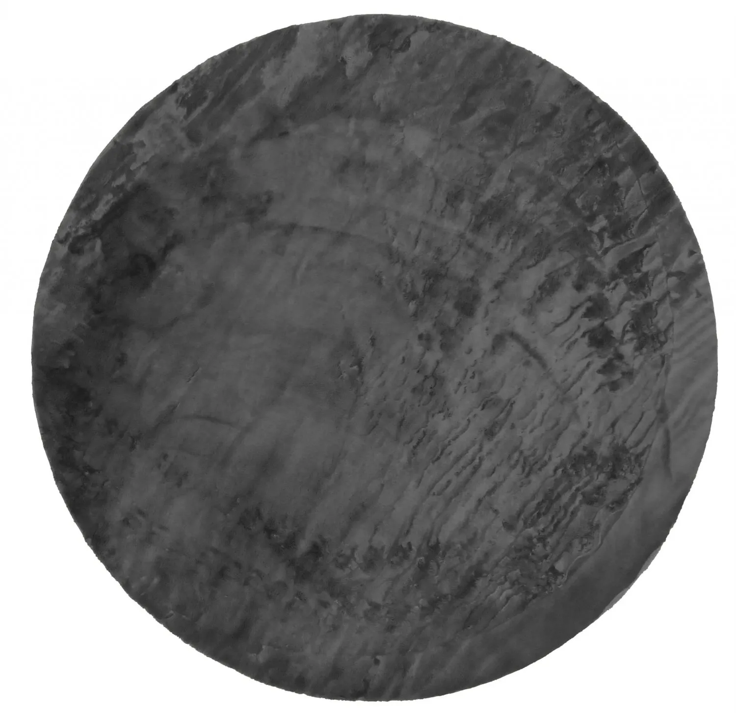 Runda mattor - Aranga Super Soft Fur (antracit)