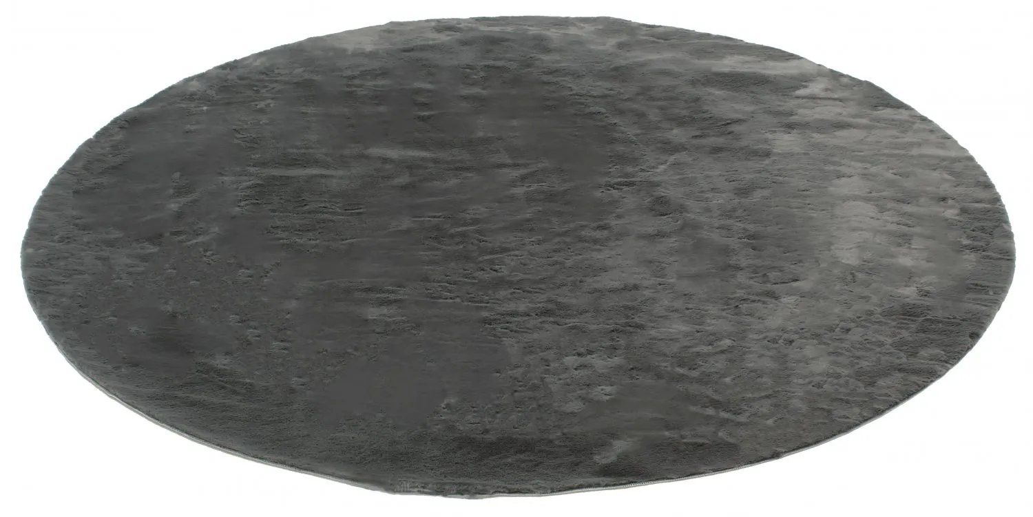 Runda mattor - Aranga Super Soft Fur (antracit)